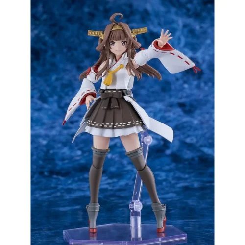 "Explore the Kongou Kai Ni C Movable Figure's articulated design, intricate rigging, vibrant details, and premium battleship girl sculpt."