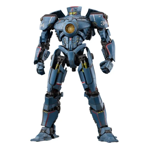 "Highly articulated MODEROID Gipsy Danger model kit main image. Iconic Pacific Rim mecha in a dynamic, battle-ready pose with film-accurate details."
