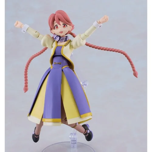 "Main image of the determined Yachiyo Model Kit from Good Smile PLAMATEA, showcasing her futuristic tactical outfit against a post-apocalyptic."