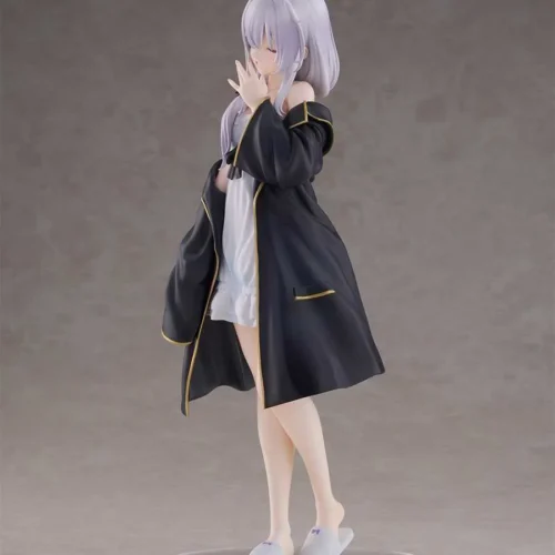 "1/6 Elaina Sleepy figure by TENITOL Studio. Highlights her iconic witch attire, tranquil expression, and premium sculpting. Adorable collectible."
