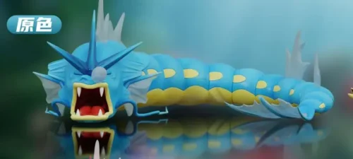 "Limited Edition Handcrafted Pokémon Underwater Figure. Premium statue shows intricate sculpting and vibrant aquatic Pokémon."
