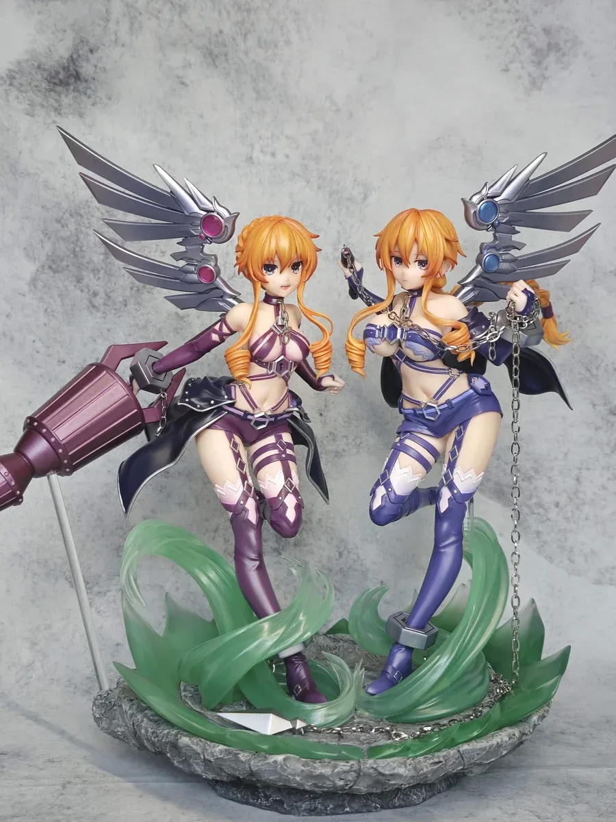 "Yamai Kaguya & Yamai Yuzuru Date A Live twin statue from Oriental Doll Studio. See dynamic poses, intricate wing effects, and premium sculpt details."