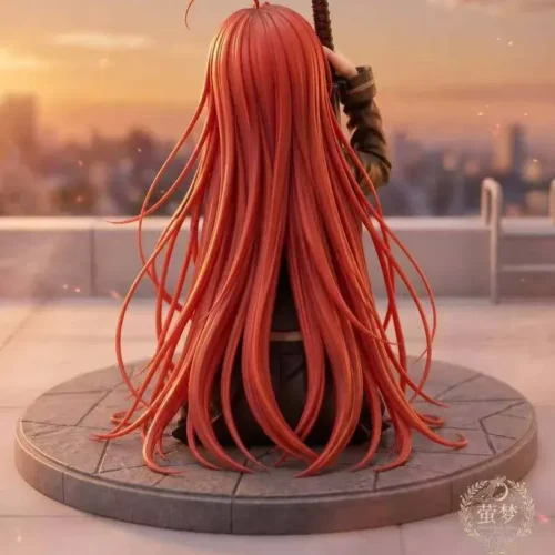 "Shana 1/6 statue, Ying Meng Studio. Gallery highlights serene pose, premium materials, and intricate sculpt in twilight ruins."