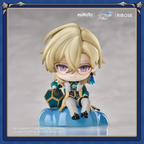 "Multiple angles of adorable Q-version Honkai: Star Rail official figures from Jimi's Parlor Series 2 by RIBOSE Studio, showcasing vibrant sculpted."