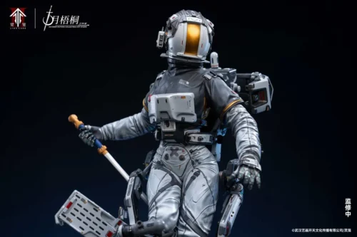 "Premium 1/4 Bai Yuekui (EVA Suit) statue gallery, showcasing ultra-rare intricate futuristic armor and dynamic display details from multiple angles."