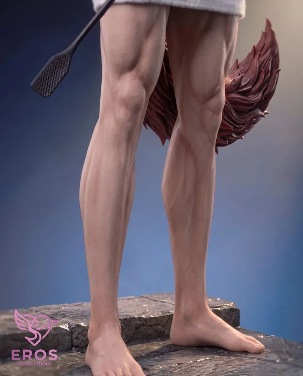 "Detailed views of the 1/6 Ao Yin Valko Love Deepspace resin statue, highlighting her intimate pose, exquisite sculpt, and the removable towel feature."