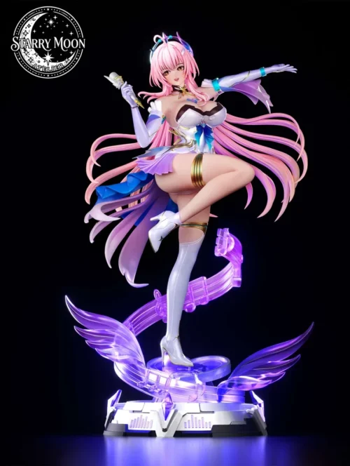 "Wuthering Waves Aemys Idol Singer figure. Ultra-rare, exquisite STARRY MOON Studio collectible with dynamic, alluring sculpted details."