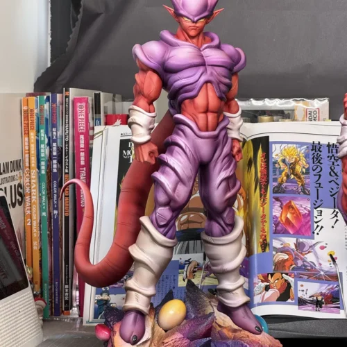 "Premium 1/6 YS Studio Janemba statue. Dynamic pose, intricate demonic details, and imposing Dragon Ball Z villainy shown from various angles."