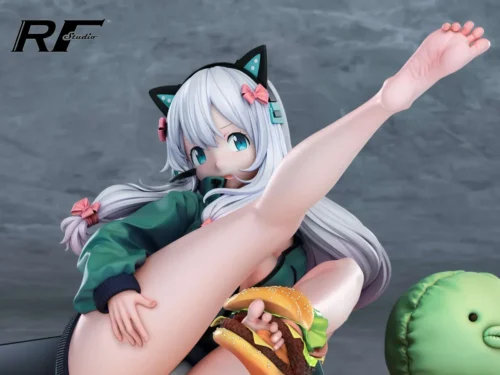 "Premium Limited Edition 1/6 Izumi Sagiri Eromanga Sensei RF Studio statue. Charming character in a beautifully crafted, intimate diorama."