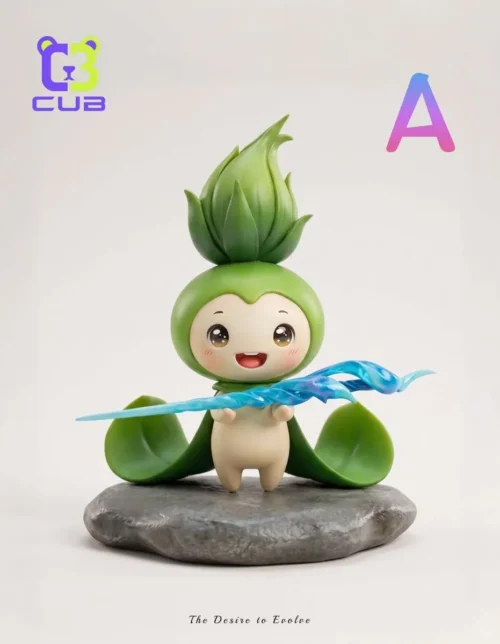 "Exclusive CUB Studio designer figures Crybaby, Mantis, One-Eyed Helmet. Intricate dark fantasy details and unique artistic sculpture at various angle."