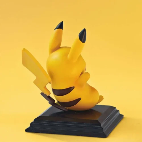 "Limited Edition 1/10 Pikachu 30th Anniversary Card Figure. Dynamic pose, vibrant colors, sculpt details inspired by classic Pokémon card art."