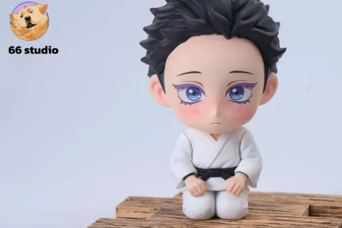 "Premium Demon Slayer Hakuji & Koyuki statue by 66 Studio. Exquisite sculpture details reveal their tender romance and combinable bases, captured from