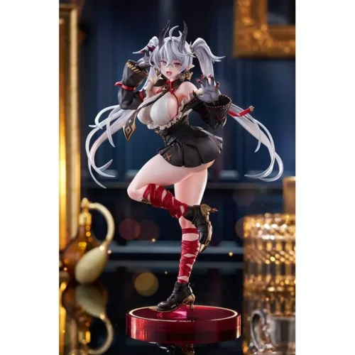 "Stunning Vell figure by Good Smile Company. Toridamono's elegant original character statue in a dynamic pose with captivating translucent effects."