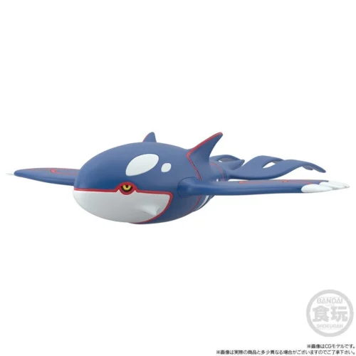 "Experience the legendary Kyogre Pokémon Scale World reissue. This premium 1/20 scale statue vividly captures Kyogre's imposing deep ocean power."