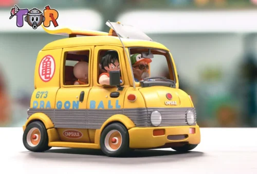 "Limited Edition Dragon Ball WCF Van Crew Diorama statue featuring iconic chibi characters in a dynamic adventure scene by TOR-Studios."