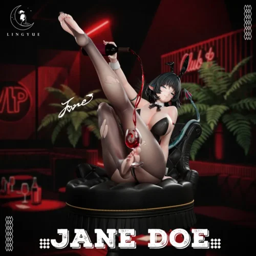"Exquisite 1/6 scale Jian Du statue from Zenless Zone Zero by Lingyue Studio, embodying alluring elegance. A premium, hand-sculpted limited edition."