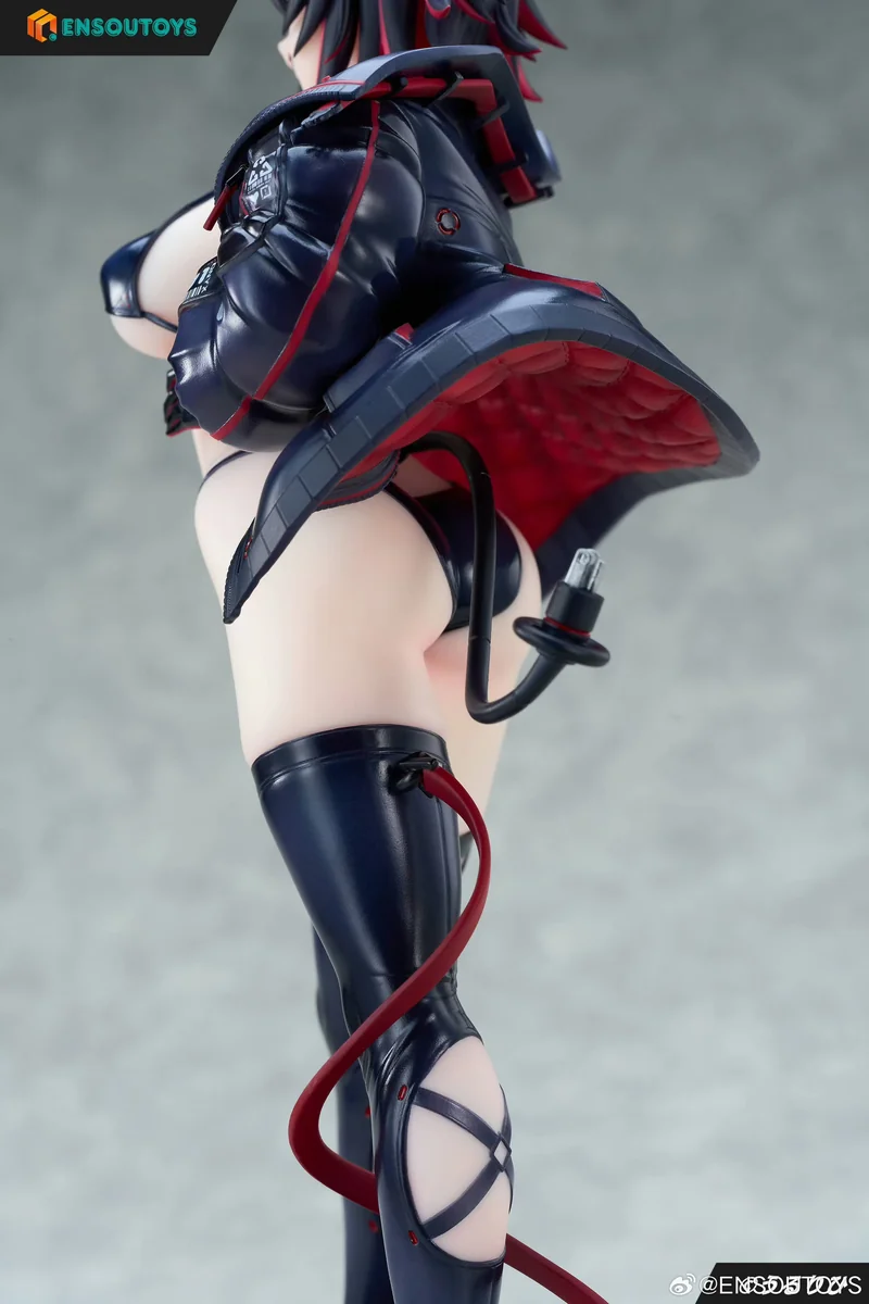 "ENSOUTOYS Cyber Pet Onyx figure gallery showcasing its sleek, futuristic design, intricate mechanical details, and dynamic pose from multiple angles."