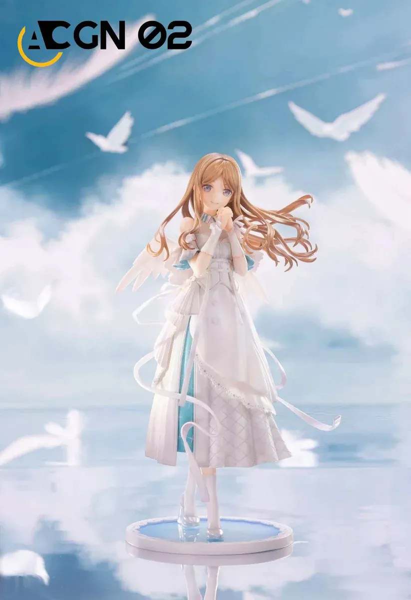 "Ultra-limited Nagasaki Soyo Angel Ver. figure, exquisitely hand-painted, showcasing ethereal wings and her exclusive BanG Dream! It's MyGO!!!!!."