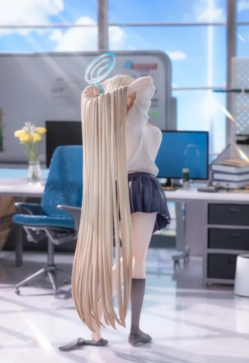 "Extremely limited 1/7 Ichinose Asuna Deep Invitation Blue Archive figure. Gallery shows premium sculpt and captivating pose."