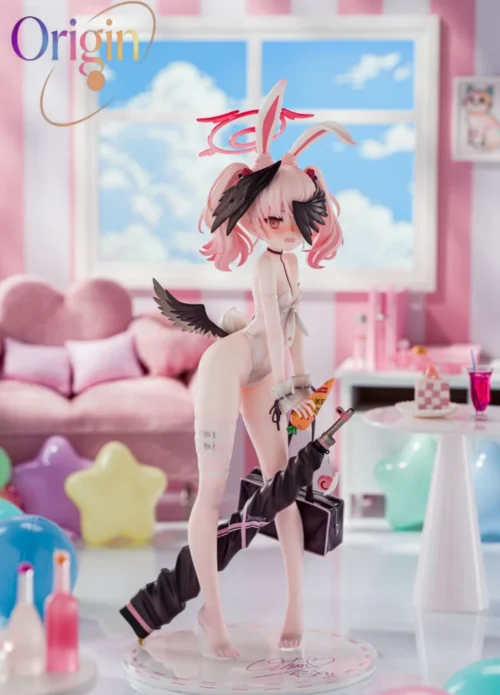 "1/6 Shimoe Koharu Blue Archive premium resin statue by Origin-Studio. This ultra-limited edition figure showcases her dynamic pose and highly detailed."