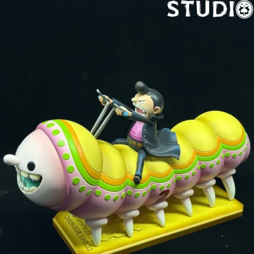 "Dynamic POP Scale Charlotte Anglais One Piece resin statue by Stand-in Studio, showcasing intricate details and multiple angles."