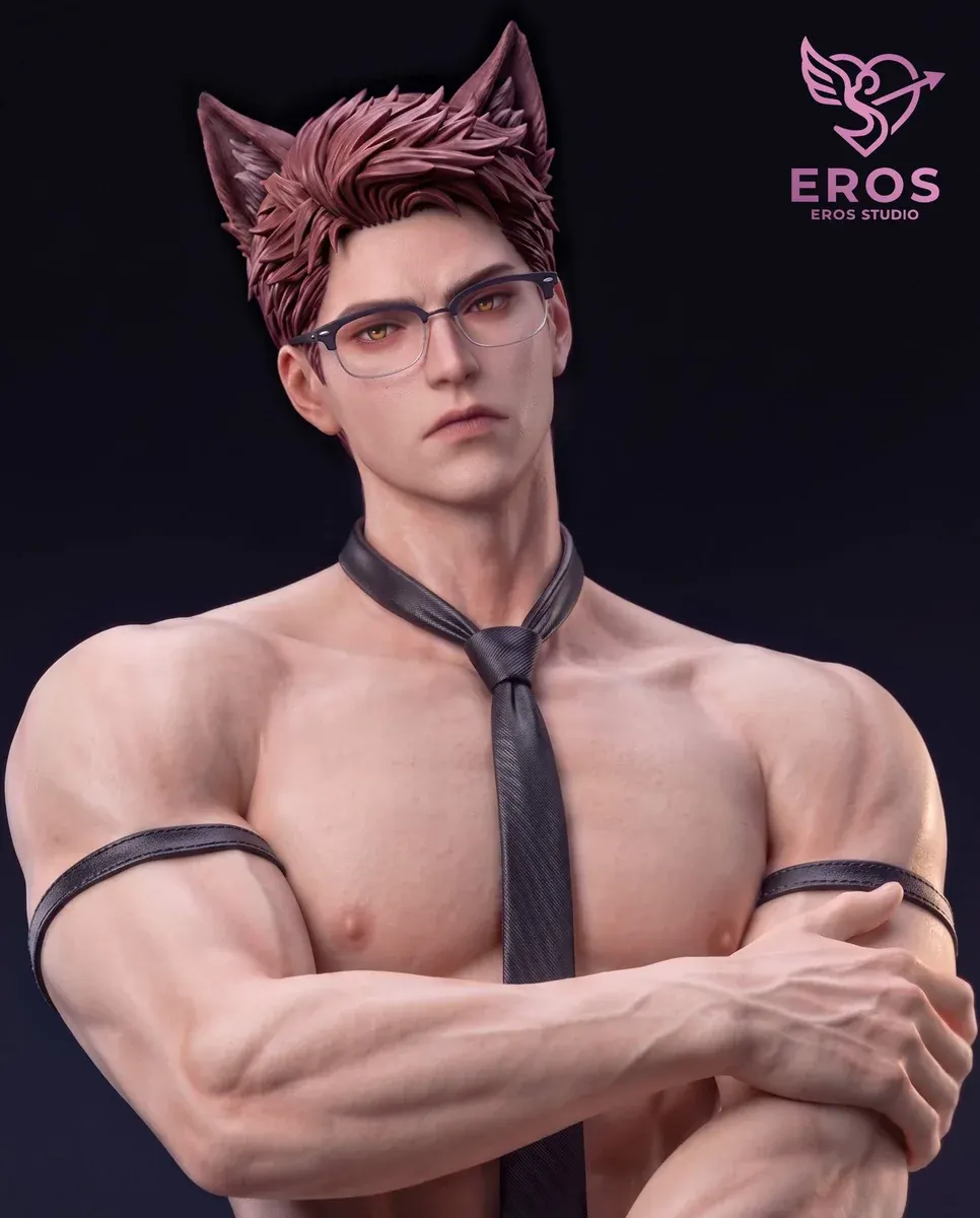 "1/6 Ao Yin Valko Love Deepspace figure. Intimate Ao Yin with removable towel. Shows sculpture details from various angles. Limited edition."
