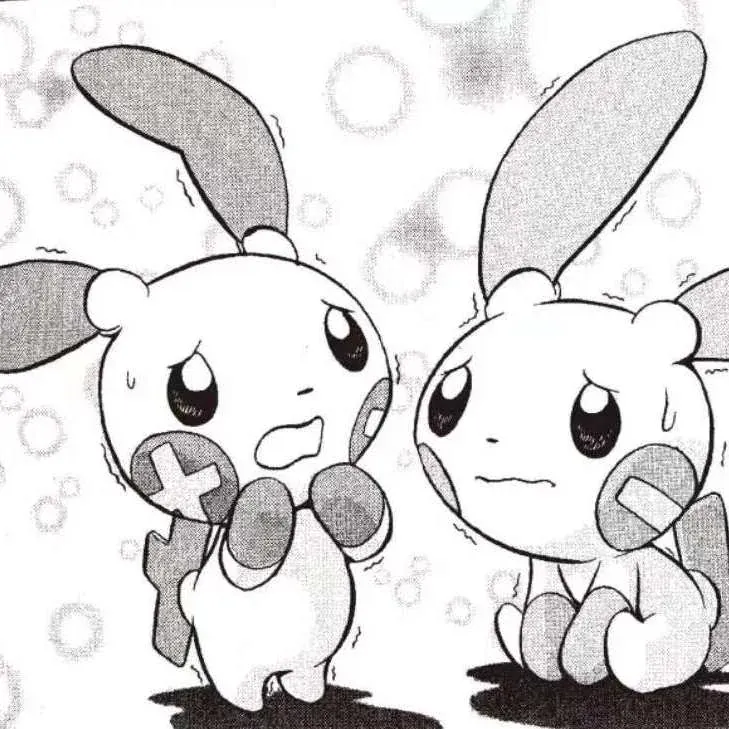 "Energetic 1/17 Pokémon Plusle & Minun Special Edition statue, showcasing their cheerful dynamic poses and fine sculpture details from another angle."