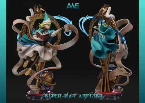 "Exclusive limited-edition Koko witch figure by ANE Studio, capturing the whimsical magic of The Witch's Pointed Hat Workshop with intricate details."
