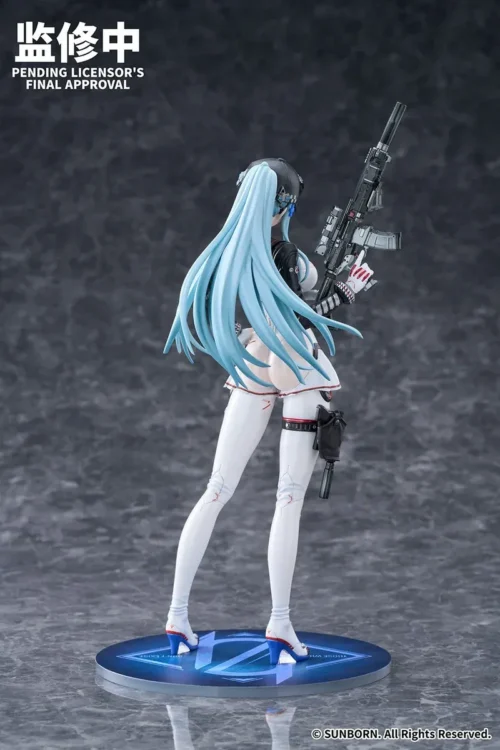 "Max Factory Kalina 'Speed Star' Girls' Frontline 2 figure. Dynamic racing details, futuristic vehicle elements, intricate sculpting from all angles."