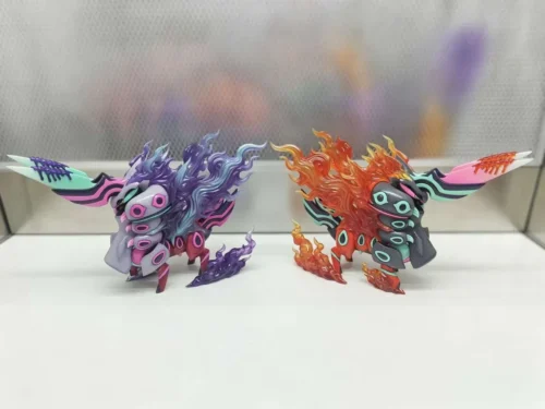 "Dynamic, vibrant, highly detailed Mega Sceptile Pokemon figure. A hand-painted, limited edition DQM Studio collectible."