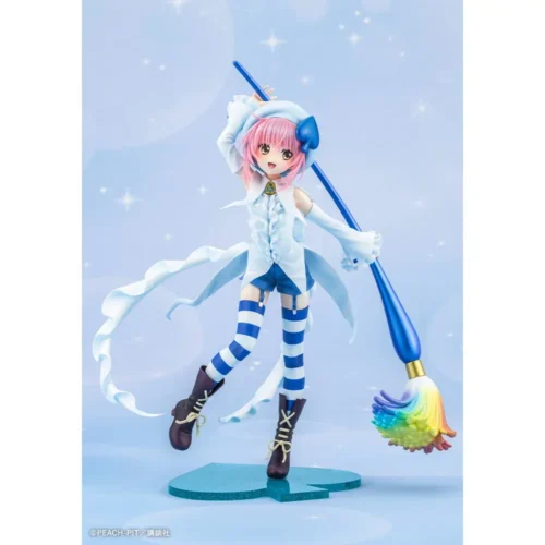 "Exquisite Kotobukiya Amu Hinamori Shugo Spade figure. Playful dynamic pose, vibrant colors, and intricate sculpted details from all angles."