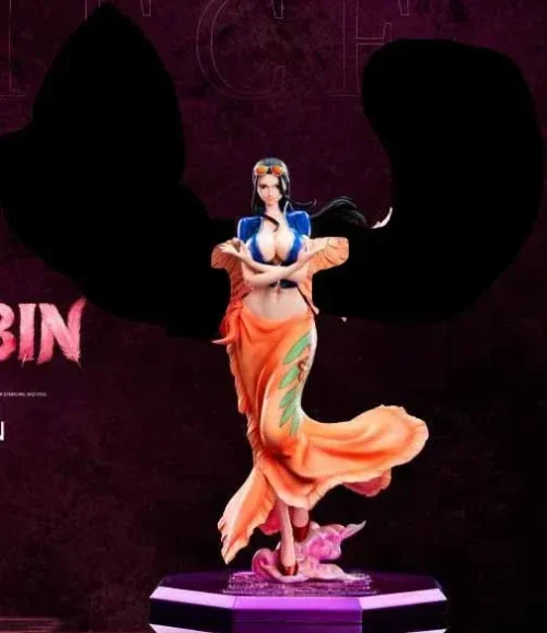 "Limited Edition Nico Robin Demonio Fleur statue. Dynamic, elegant sculpting of her post-timeskip power, seen from all angles."