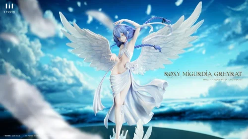 "1/6 Roxy Migurdia Mushoku Tensei Statue. Exquisite ethereal details, flowing garments, and intricate magical effects showcase premium craftsmanship."