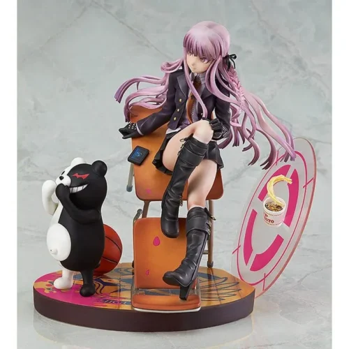 "Iconic Kyoko Kirigiri Danganronpa statue (Phat! Studio, 4th re-release). Detailed views of her mysterious pose and elegant design."