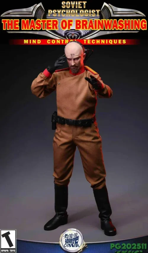 "OPAPA TOYS 1/6 Yuri Red Alert 2 Psychic Mentor statue gallery, showcasing meticulous sculpting, menacing pose, and detailed light-up psychic aircraft."