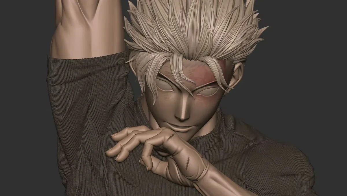 "Gojo Satoru 1/6 Jujutsu Kaisen statue accessory pack with premium, hand-painted interchangeable parts, amplifying the dynamic cursed energy effects."