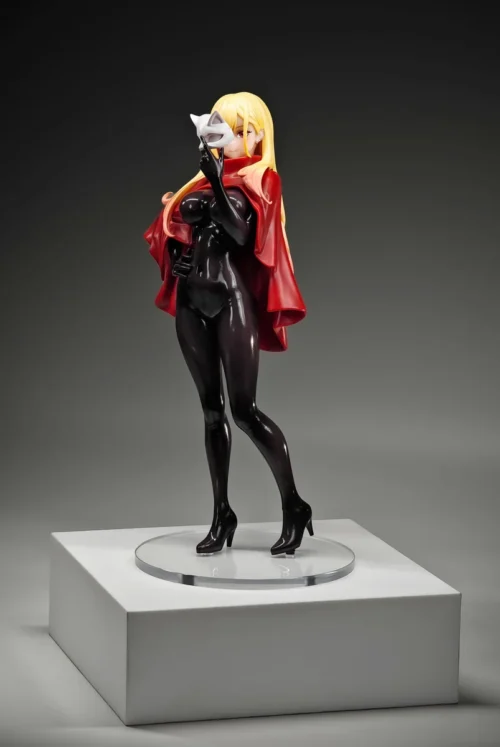 "Dynamic Marin Kitagawa 1/6 scale statue, an alluring fantasy idol in a vibrant stage performer pose from My Dress-Up Darling by R.S Studio."