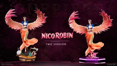 "Dynamic, limited edition Nico Robin Demonio Fleur One Piece resin statue by Weimeng Studio, showcasing her elegant post-timeskip power."