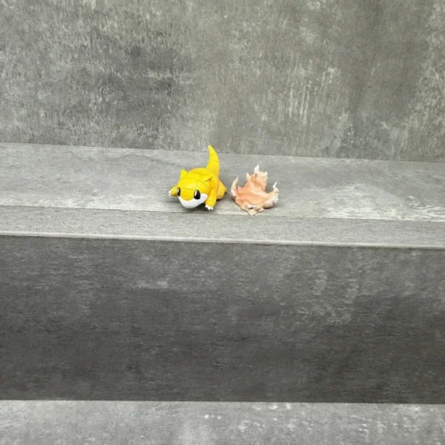 "Premium 1/25 Sandshrew Special Chapter Pokemon statue. Dynamic pose, vibrat colors, and authentic manga-style details from multiple angles."