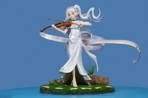 "Premium Frieren Violinist statue, limited edition, capturing Frieren's melancholic beauty and serene musical pose from Beyond Journey's End."