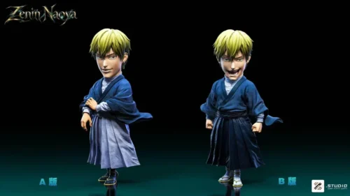 "Premium limited edition Zenin Naoya Jujutsu Kaisen PU statue by Zzz Studio, capturing his dynamic, arrogant pose with intricate details."