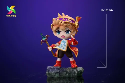 [ "Exquisite MapleStory Dragon Master Freud & Mir Time Studio statue, a premium limited edition diorama capturing the dynamic battle scene."