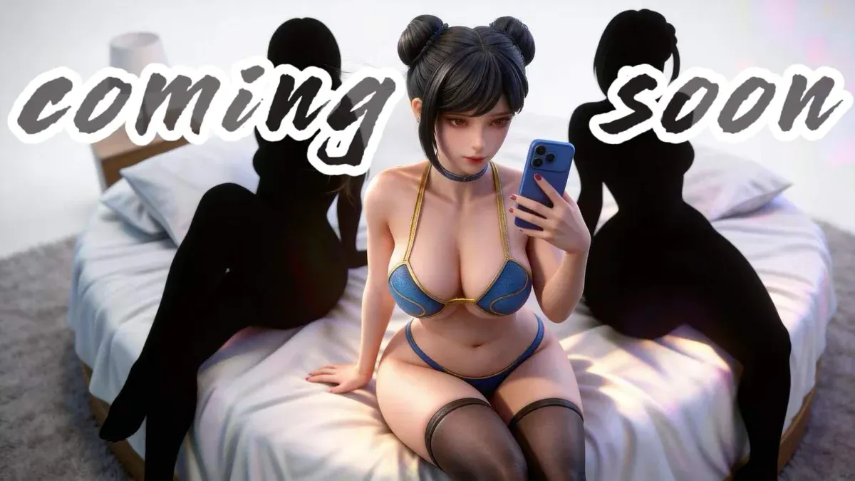 "Exclusive 1/4 Chun-Li 'Goddess's Holiday' Street Fighter statue. Detailed gallery showcasing her iconic, alluring pose and exquisite sculpt."