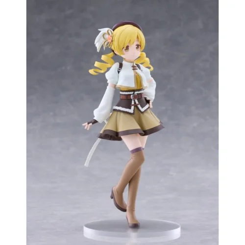"Dynamic Mami Tomoe Walpurgisnacht Rising figure. Detailed views highlight her heroic pose, flowing ribbons, and muskets from multiple angles."