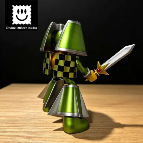 "Rocket Swordsman Yu-Gi-Oh! DM resin statue. Shenguan Studio's highly detailed collectible figure, showcasing intricate armor, powerful sword."