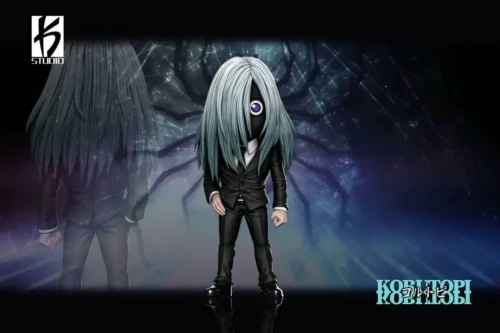 Premium Hunter x Hunter Kortopi WCF figure by KS Studio, displaying his Phantom Troupe suit and intricate sculpt from various angles.